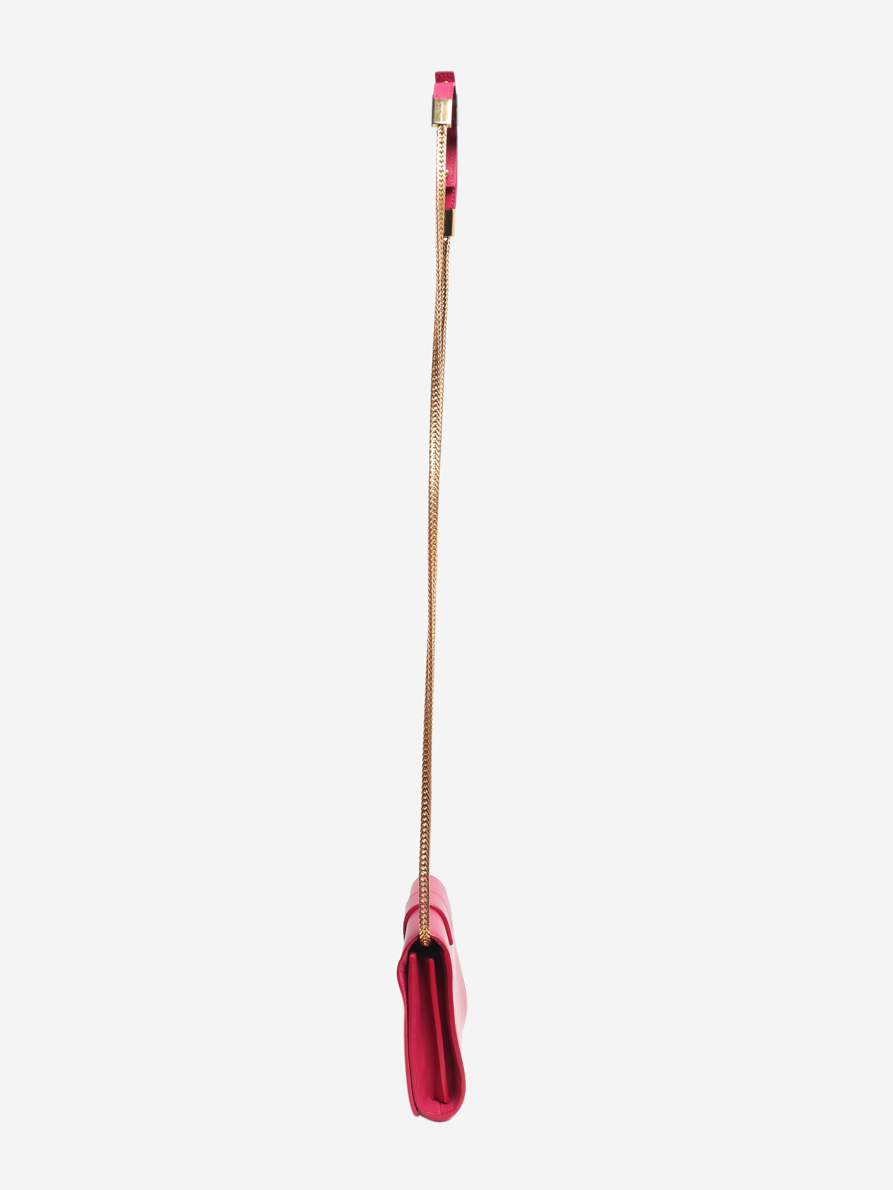Pink mini Chyc cross-body bag
