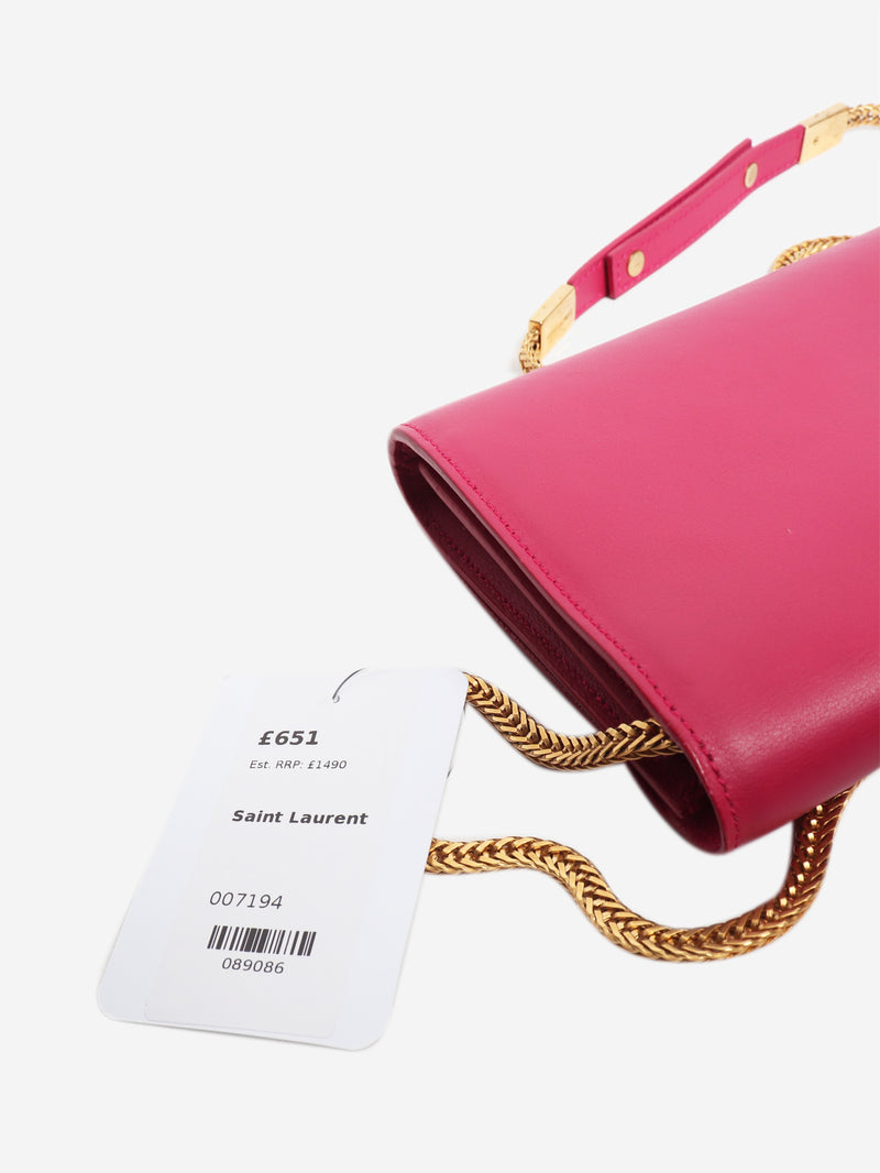 Pink mini Chyc cross-body bag