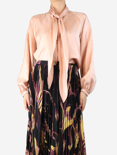 Dusty pink silk blouse - size UK 10 Tops Max Mara 
