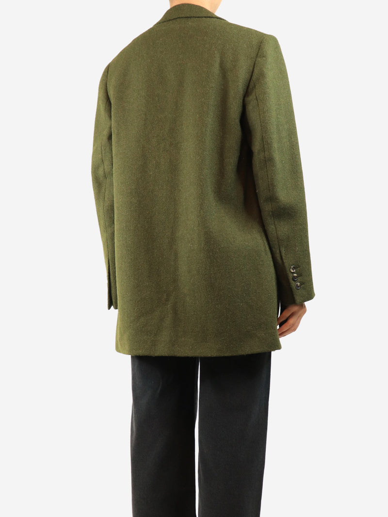 Green wool tweed blazer - size UK 10 Coats & Jackets Margaret Howell 