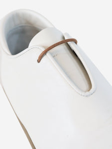 Fausto Santini White Nappa leather trainers - size EU 39