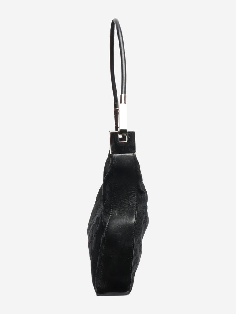 Black mini canvas shoulder bag Shoulder bags Gucci 