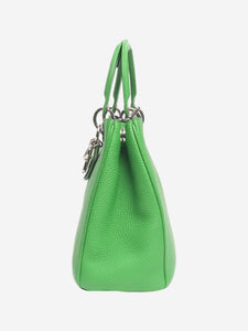 Dior Green large Lady Dior 2way bag
