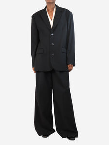The Frankie Shop Black oversized blazer - size XS