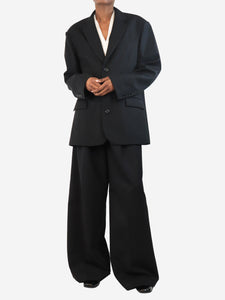 The Frankie Shop Black oversized blazer - size XS