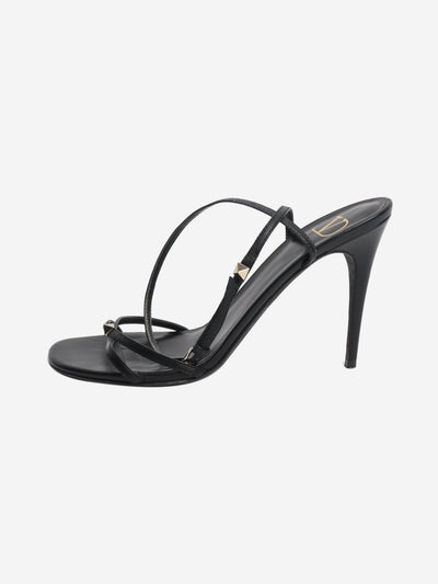 Black Rockstud stiletto sandals - size EU 38 Heels Valentino 
