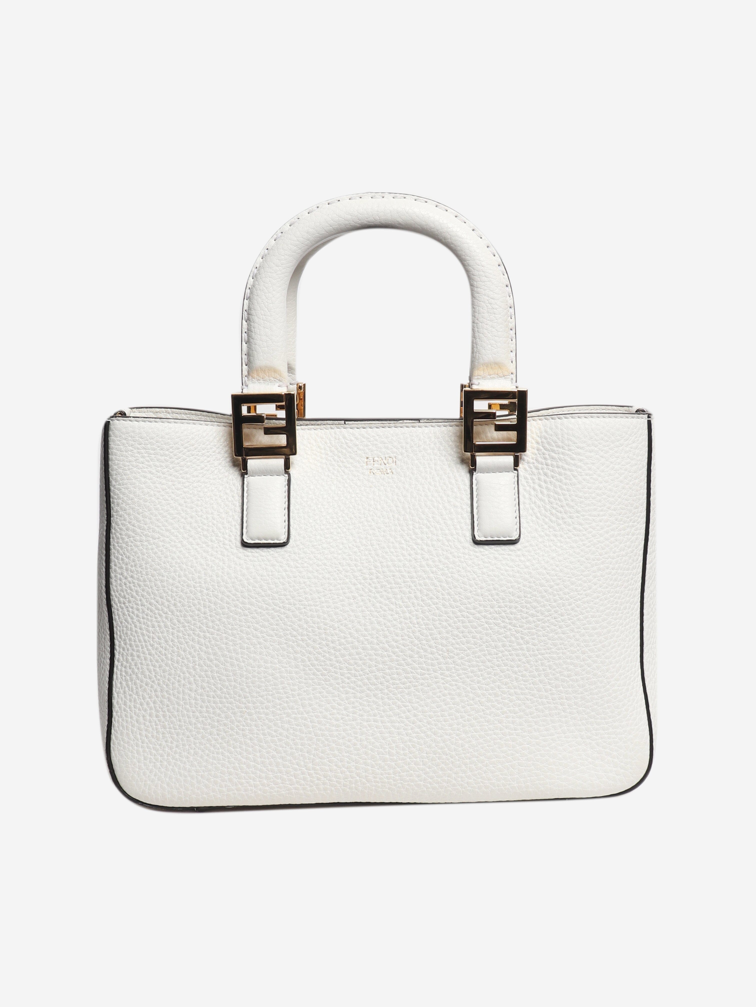 White Selleria tote bag Tote Bags Fendi 
