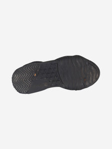 Adidas x Alexander Wang Black leather trainers - size UK 4.5