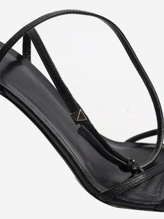Black Rockstud stiletto sandals - size EU 38 Heels Valentino 