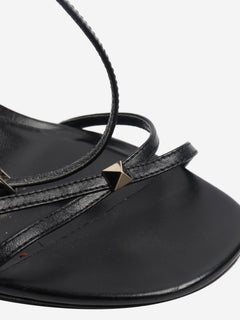 Black Rockstud stiletto sandals - size EU 38 Heels Valentino 