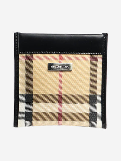 Black nova check snap wallet Wallets, Purses & Small Leather Goods Burberry 
