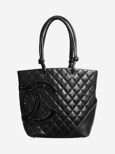 Black 2005 lambskin quilted tote bag Tote Bags Chanel 