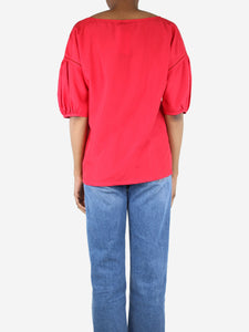 Fendi Red short-sleeved top - size UK 6