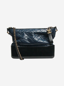 Chanel Dark blue 2017 Gabrielle shoulder bag