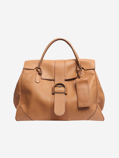 Brown L'XXL dream calf bag Top Handle Bags Delvaux 