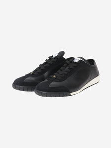 Chanel Black leather trainers - size EU 40