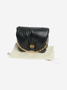 Loewe Black Puffer Goya bag