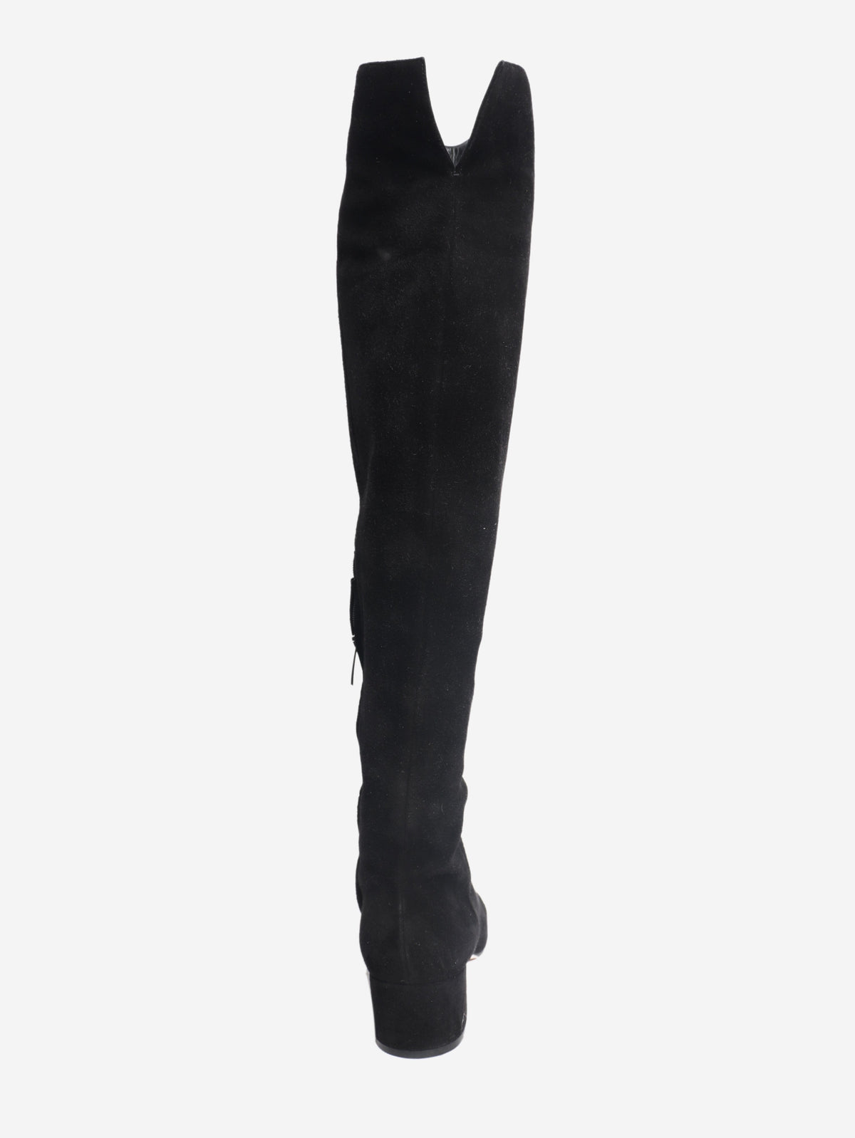 Black suede over-the-knee boots - size EU 39 Boots Gianvito Rossi 
