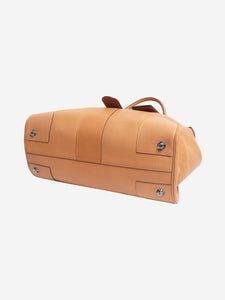 Delvaux Brown L'XXL dream calf bag