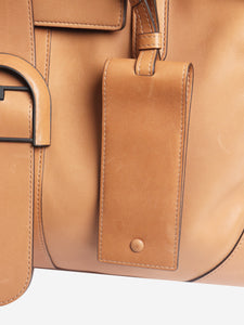Delvaux Brown L'XXL dream calf bag