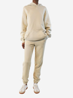 Neutral hoodie and joggers set - size XS Sets By Malene Birger 