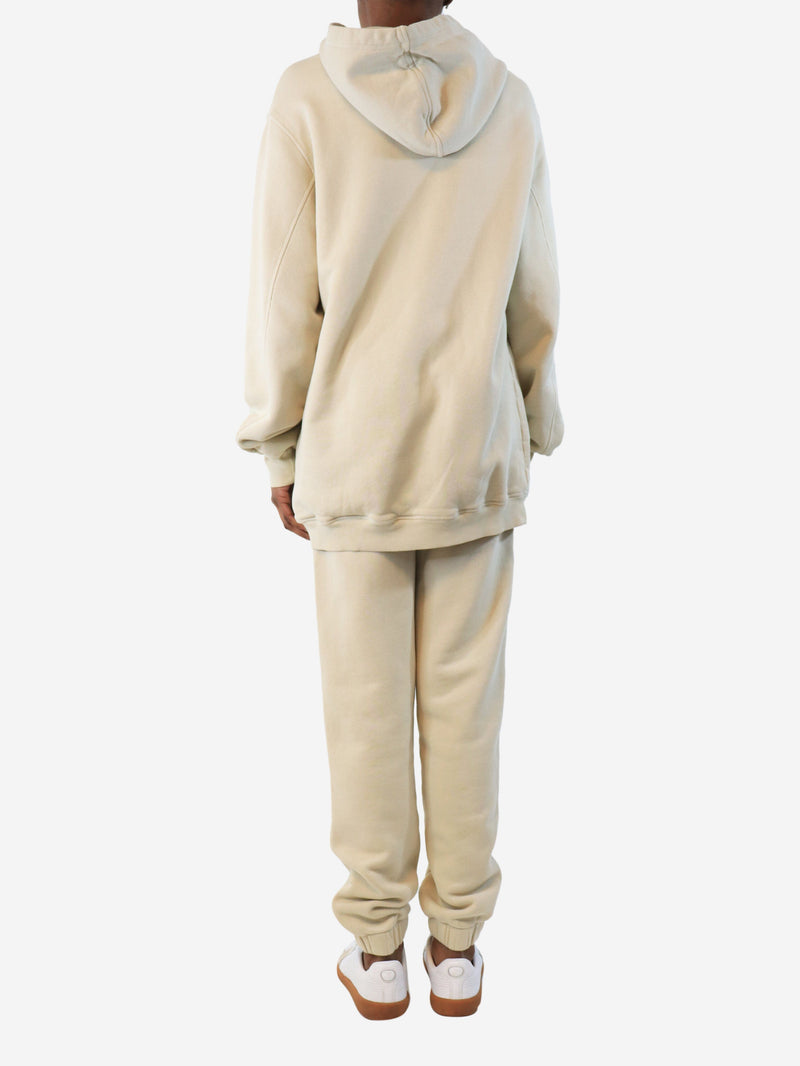 Neutral hoodie and joggers set - size XS Sets By Malene Birger 
