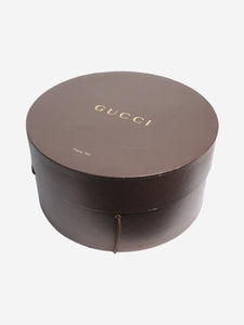 Gucci Black feltro misto hat - size S