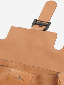 Delvaux Brown L'XXL dream calf bag