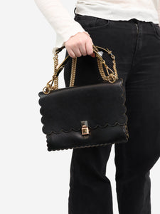 Fendi Black Kan I shoulder bag