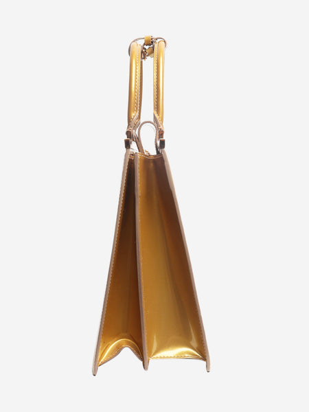 Gold 2012 Monogram Vernis Deesee GM tote alternate image