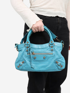 Balenciaga Blue small City bag