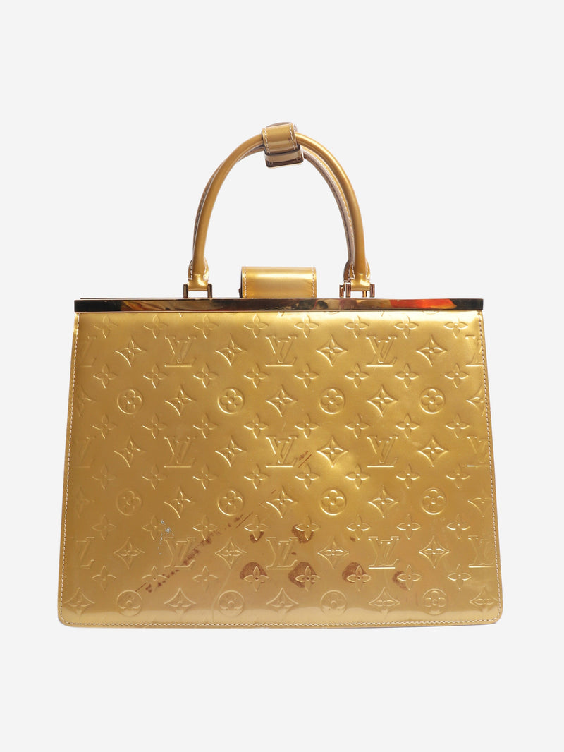 Gold 2012 Monogram Vernis Deesee GM tote Tote Bags Louis Vuitton 