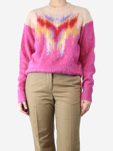 Isabel Marant Etoile Purple mohair blend jumper - size UK 8