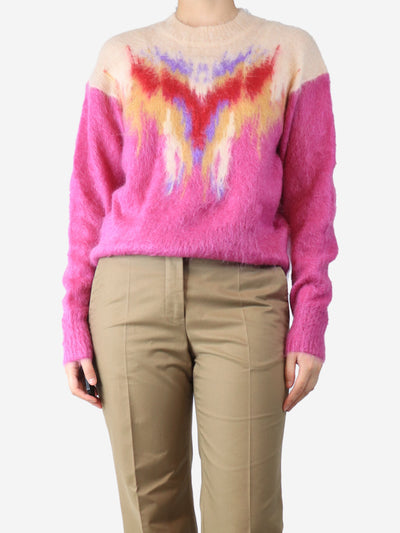 Purple mohair blend jumper - size UK 8 Knitwear Isabel Marant Etoile 
