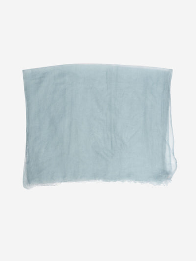 Light blue cashmere scarf Scarves Douce Gloire 