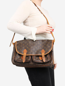 Louis Vuitton Brown vintage 1990 Monogram satchel bag