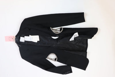 Black cut out detail blazer - size UK 4 Coats & Jackets Christopher Esber 