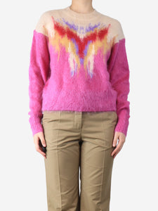 Isabel Marant Etoile Purple mohair blend jumper - size UK 8