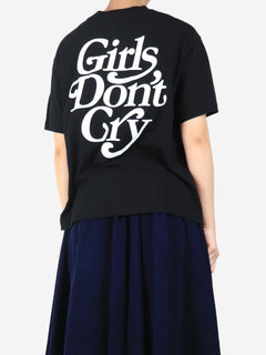 Black printed t-shirt - size S Tops Girls Don't Cry 
