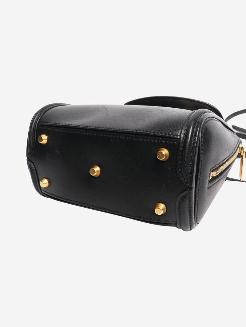 Black leather crossbody bag Cross-body bags Alexander McQueen 
