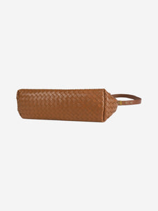 Bottega Veneta Brown Intrecciato leather shoulder bag