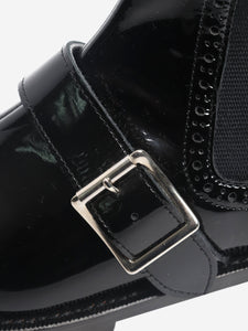 Comme Des Garçons Comme Des Garçons Black patent ankle boots - size EU 39 (UK 6)