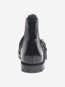 Comme Des Garçons Comme Des Garçons Black patent ankle boots - size EU 39 (UK 6)