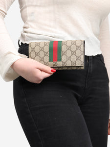 Gucci Brown continental wallet