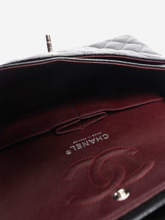 Black 2014 small caviar-quilted Classic Double Flap bag
