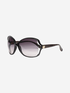 Marc by Marc Jacobs Black oversized sunglasses