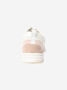 Chanel Pink nylon and suede trainers - size EU 40
