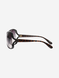 Marc by Marc Jacobs Black oversized sunglasses