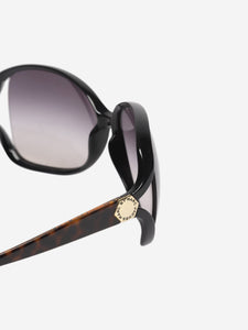 Marc by Marc Jacobs Black oversized sunglasses