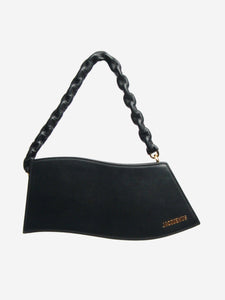 Jacquemus Black La Vague shoulder bag